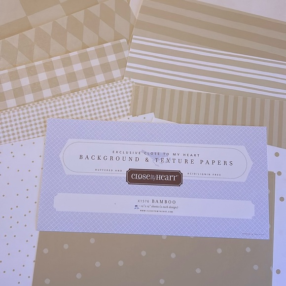 Bamboo scrapbook paper - Picture 1 of 14